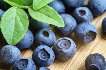 Bilberry Close Up