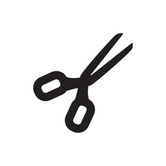 scissors icon illustration