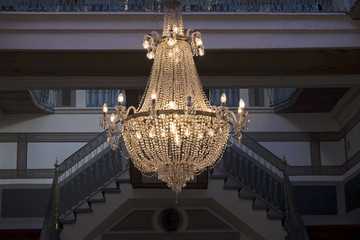  Chandelier in a foyer