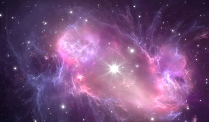 Supernova-Explosion mit Nebel im Hintergrund © Peter Jurik