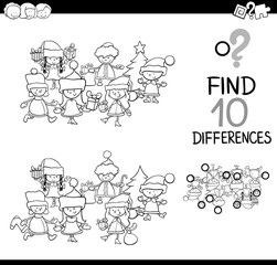 difference game coloring page