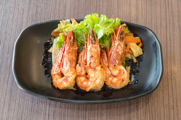 fried shrimps or prawns