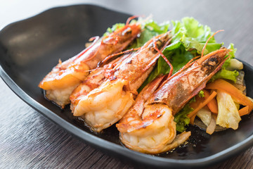 fried shrimps or prawns