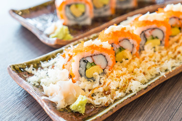 sushi roll - japanese food