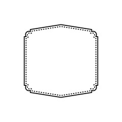 Label premium stamp icon vector illustration graphic design