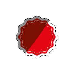 Label premium stamp icon vector illustration graphic design