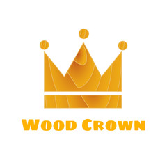 Wooden texture crown