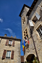 Fototapeta na wymiar Martel is a small medieval town in the Lot region in France