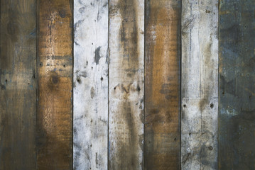 reclaimed old wooden background
