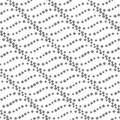 Abstract seamless pattern of squares and waves.