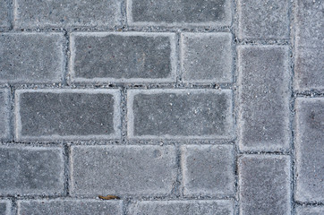 Pavement slabs rattern
