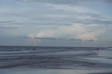 Perfect time to walk on the Beach