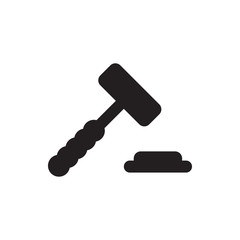 auction hummer icon illustration