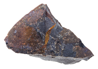 raw tagamite (impact melt rock) stone