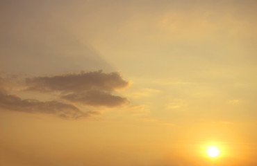 Fototapeta premium Sky, sunrise