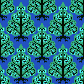 Suzani, vector ethnic pattern with Kazakh motifs