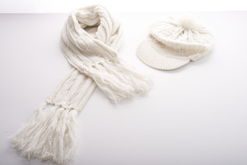 scarf and hat