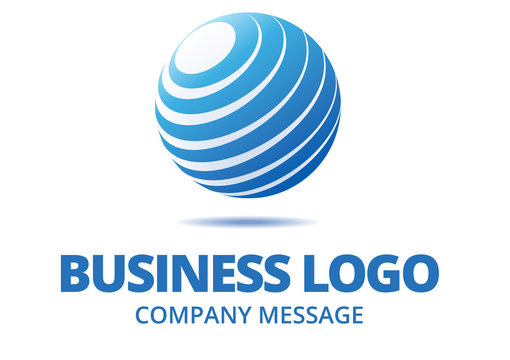Abstract Globe Business Logo