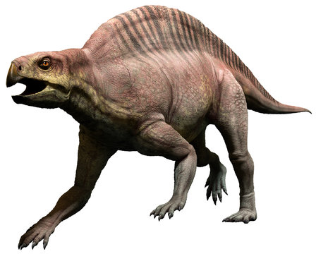 lotosaurus from the Triassic era 3D illustration