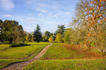Local park land in England