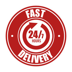 fast delivery service icon vector illustration design