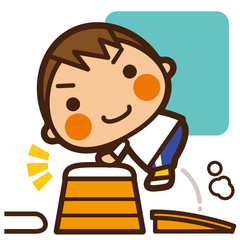 がっこうKids とび箱男子