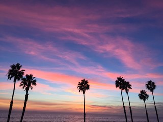 Fototapeta na wymiar Ocean Sunsets
