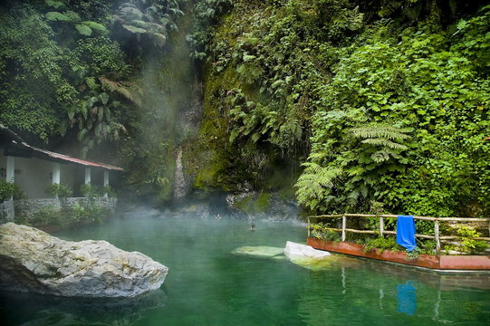 Natural spa in Guatemala