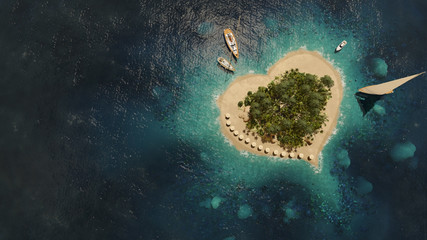 Heart Shaped Island
