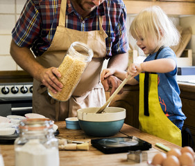 Homemade Baking Holiday Kid Son Concept