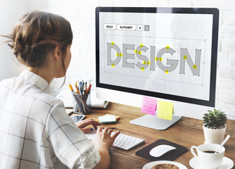 Design Creative Draft Ideas Objective Sketch Plan Concept - obrazy, fototapety, plakaty