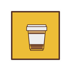 coffee espresso icon image, vector illustration design