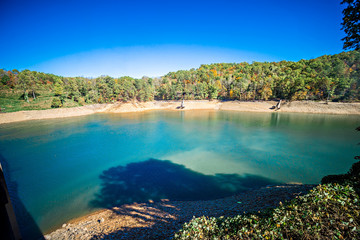 great smoky mountains around bryson city and fontana lake