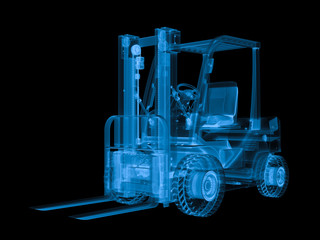x ray forklift truck