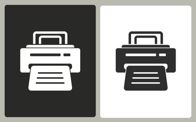 Printer - vector icon.