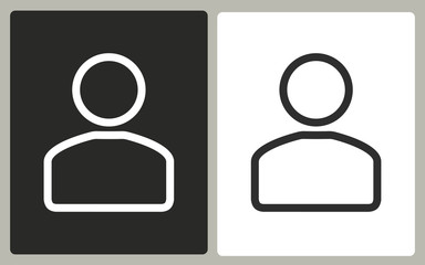 Account - vector icon.