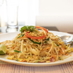 Pad Thai Kai, Thailandese noodle dish
