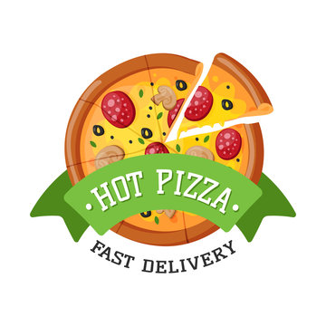 Pizza Slice Logo Images – Browse 18,362 Stock Photos, Vectors, and