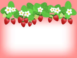 いちご　フレーム
