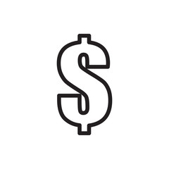dollar icon illustration