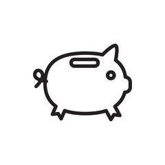 money box icon illustration