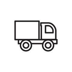 truck icon illustration
