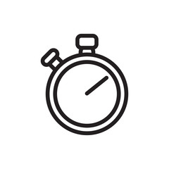 stopwatch icon illustration