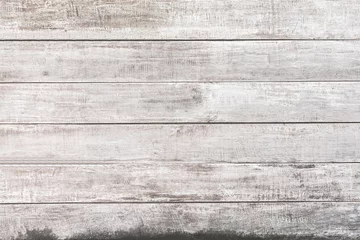 Rolgordijnen Wit houten paneel © Pheniti