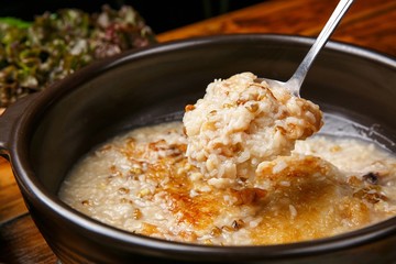 Baeksuk with rice