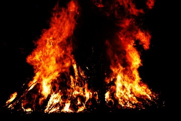 火祭り/神奈川県大磯町　大磯左義長