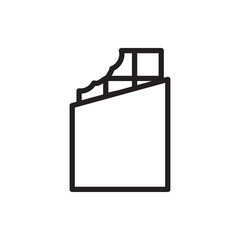 chocolate icon illustration