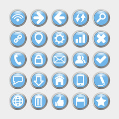 Web Icons set. Vector