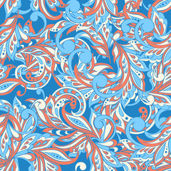 Fototapeta na wymiar abstract seamless vector pattern. retro geometric background