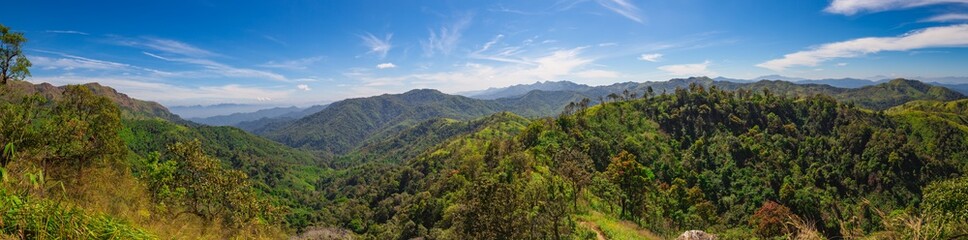 Naklejka premium Beautiful View point landscape